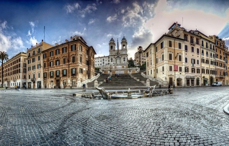 Hotel Trinita Dei Monti Rom Exteriör bild